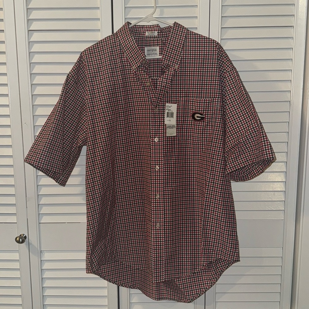 Men’s NWT UGA button down